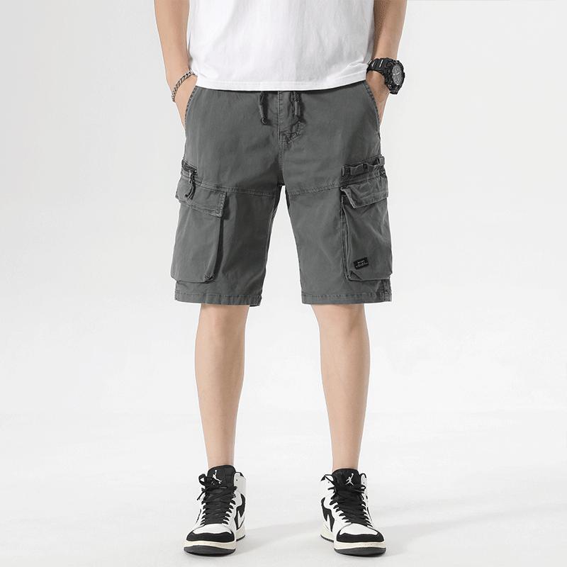 Herren Cargoshorts mit praktischen Taschen und elastischem Bund Echoarchiv