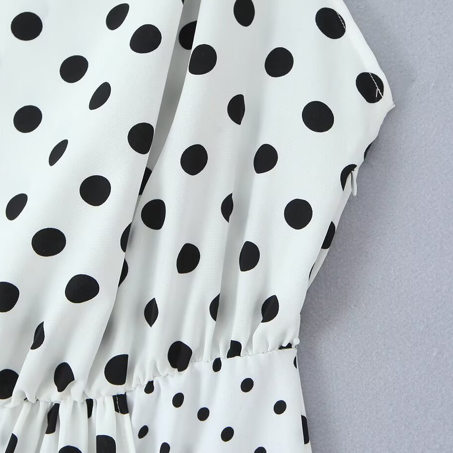 Damen Maxikleid mit trendigem Polka-Dot-Muster Echo Archiv