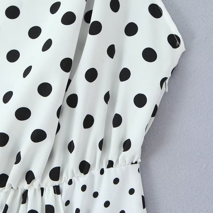 Damen Maxikleid mit trendigem Polka-Dot-Muster Echo Archiv