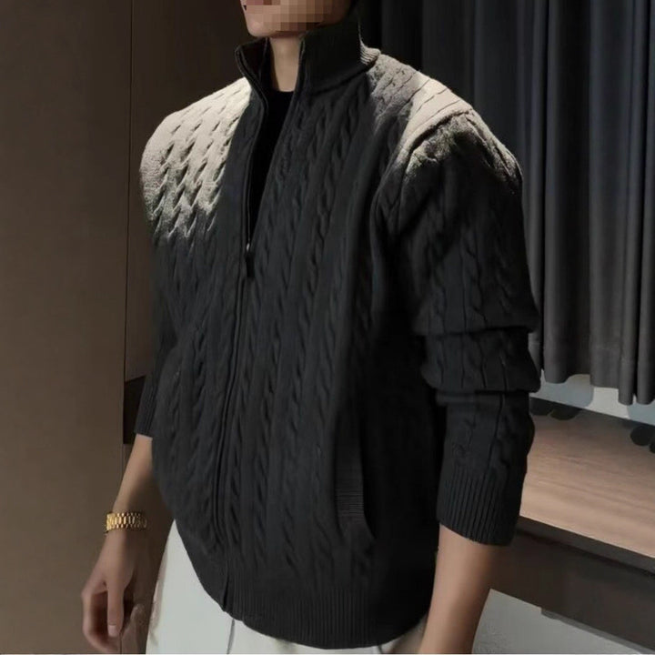 Herren Elegante und moderne Strickjacke Echo Archiv