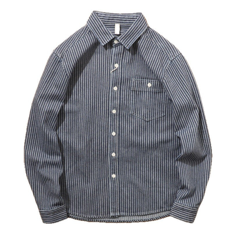 Herren Karo-Hemdjacke aus weichem Baumwollmix Echo Archiv