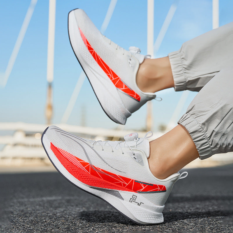 Unisex reaktive Laufsneaker mit BOA-Verschluss, gestricktem Komfortoberteil und rocker-Plateau-Zwischensohle – Tavélo