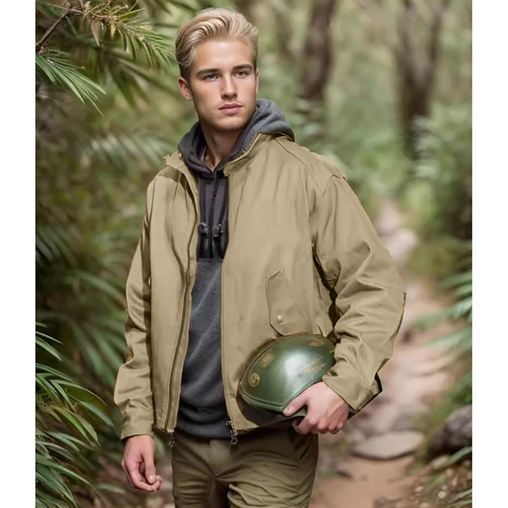 Herren vielseitige Outdoor-Jacke mit praktischen Taschen und wetterfestem Material Echoarchiv