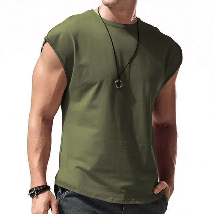 Herren modernes Oversize T-Shirt mit kurzem Ärmel Echoarchiv