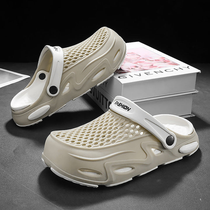 Herren Atmungsaktive Clogs mit verstellbarem Riemen Echoarchiv