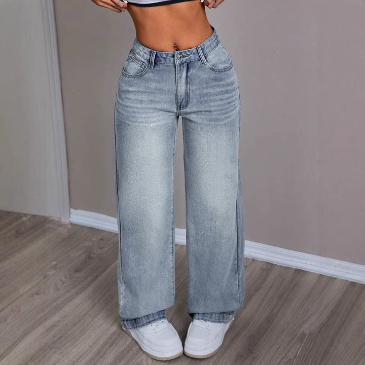 Damen Weite JEchoarchivnshose im Vintage-Stil Echoarchiv