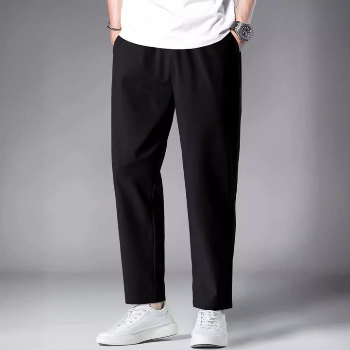Herren elegante Relaxed-Fit Hose Echoarchiv