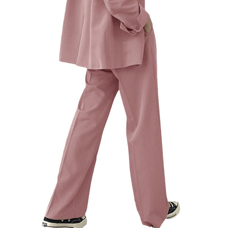 Damen Elegante und hoch taillierte Stoffhose Echo Archiv