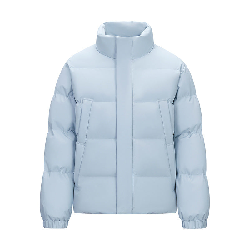 Herren Gepolsterte Steppjacke mit hohem Stehkragen und verdeckter Reißverschluss Echo Archiv