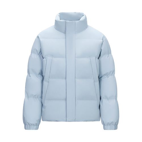 Herren Gepolsterte Steppjacke mit hohem Stehkragen und verdeckter Reißverschluss Echo Archiv