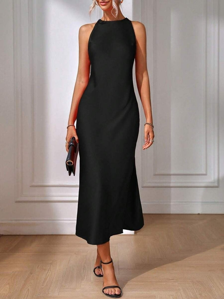 Damen Elegantes Maxikleid mit schmalem Träger und körpernahem Schnitt Echo Archiv