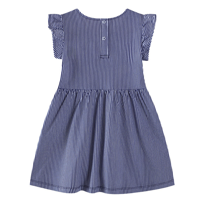 Mädchen Blumenstickerei Sommerkleid Echo Archiv