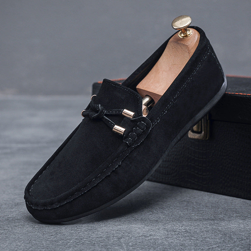 Herren Elegante Mokassins aus weichem Veloursleder – Tavélo