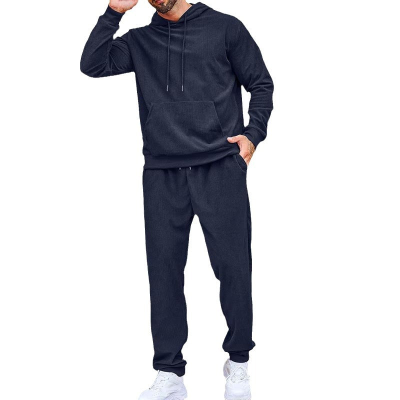 Herren Kapuzenpullover und Jogginghose Set Echoarchiv