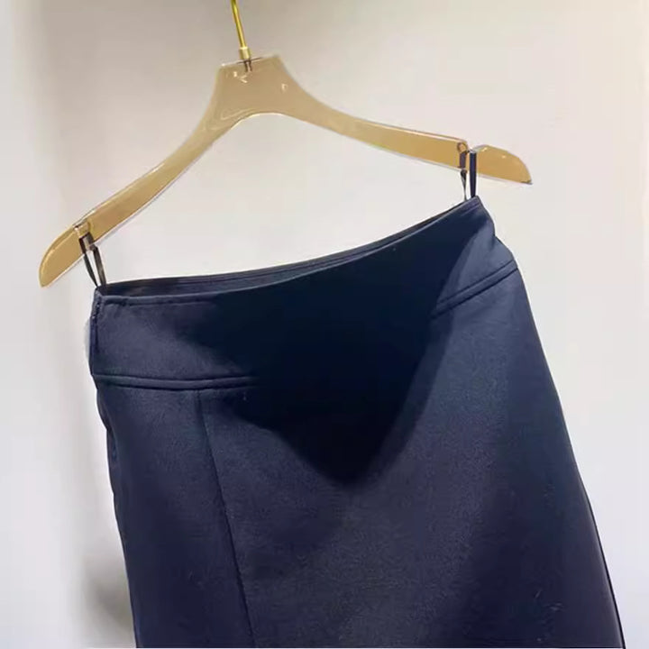 Damen Eleganter Bleistiftrock mit Schlitz Echoarchiv