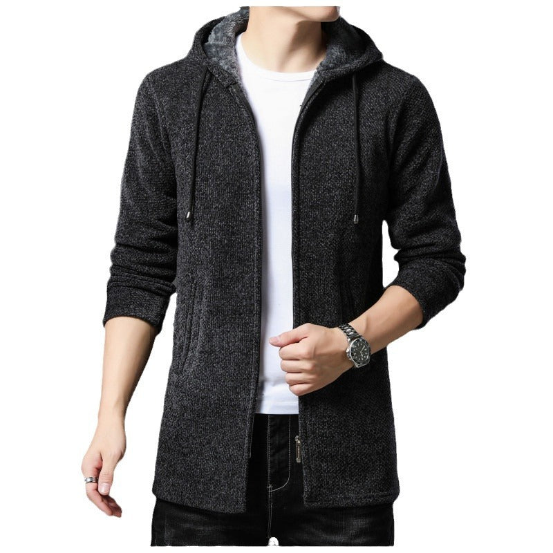 Herren urbane Freizeitjacke mit Kapuze Echoarchiv