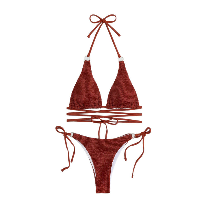 Damen Triangel-Bikini-Set mit verstellbaren Trägern Echo Archiv