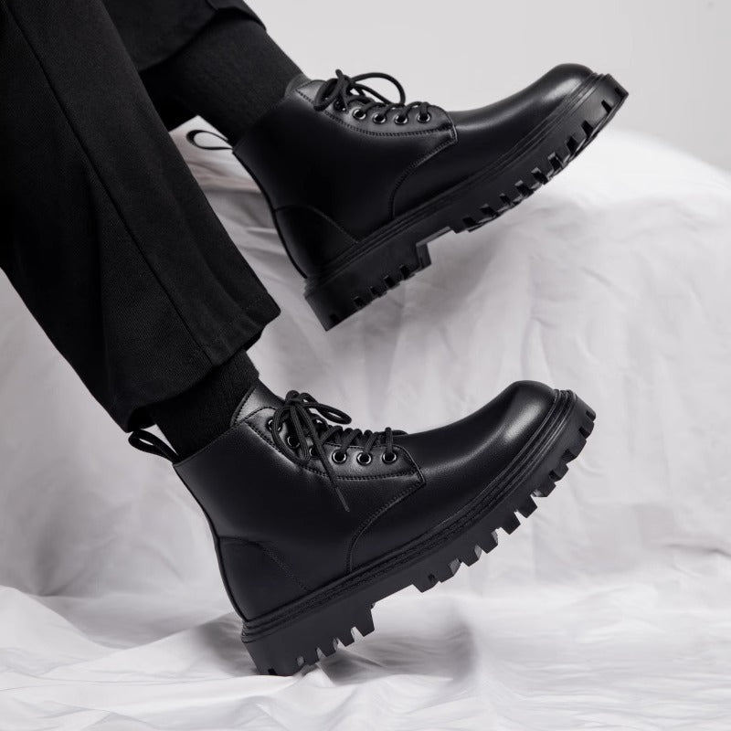 Herren Robuste Schnürstiefel mit rutschfester Sohle und stabiler Konstruktion Echoarchiv