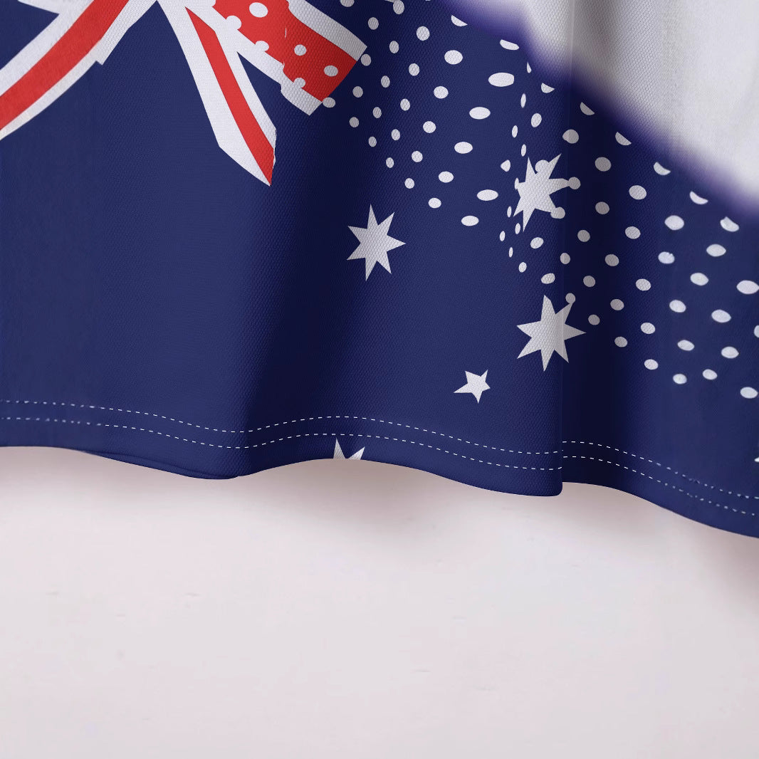 Herren Polohemd mit kreativem Australien-Design Echoarchiv