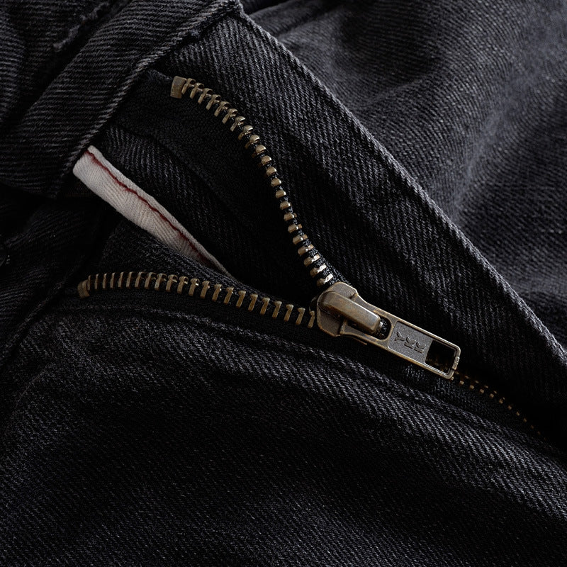 Herren Slim-Fit Jeans im Used-Look mit modernem Schnitt und elastischem Bund Echoarchiv