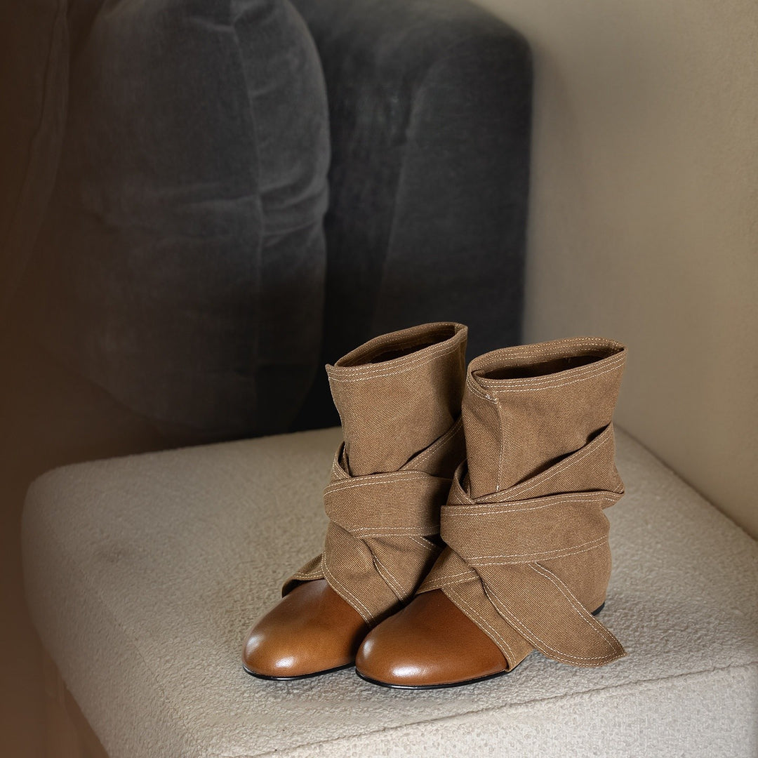 Damen Modische und elegante Softboots Echo Archiv