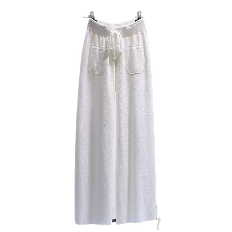 Damen Weite Jersey-Hose mit elastischem Bund und praktischen Taschen Echo Archiv