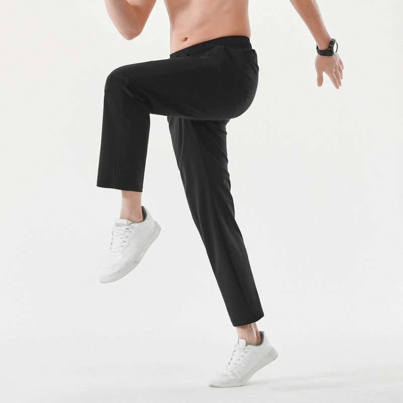Herren Relaxed-Performance-Freizeithose mit elastischem Tunnelzug, schnell trocknendem Stretch & geradem Bein Echoarchiv