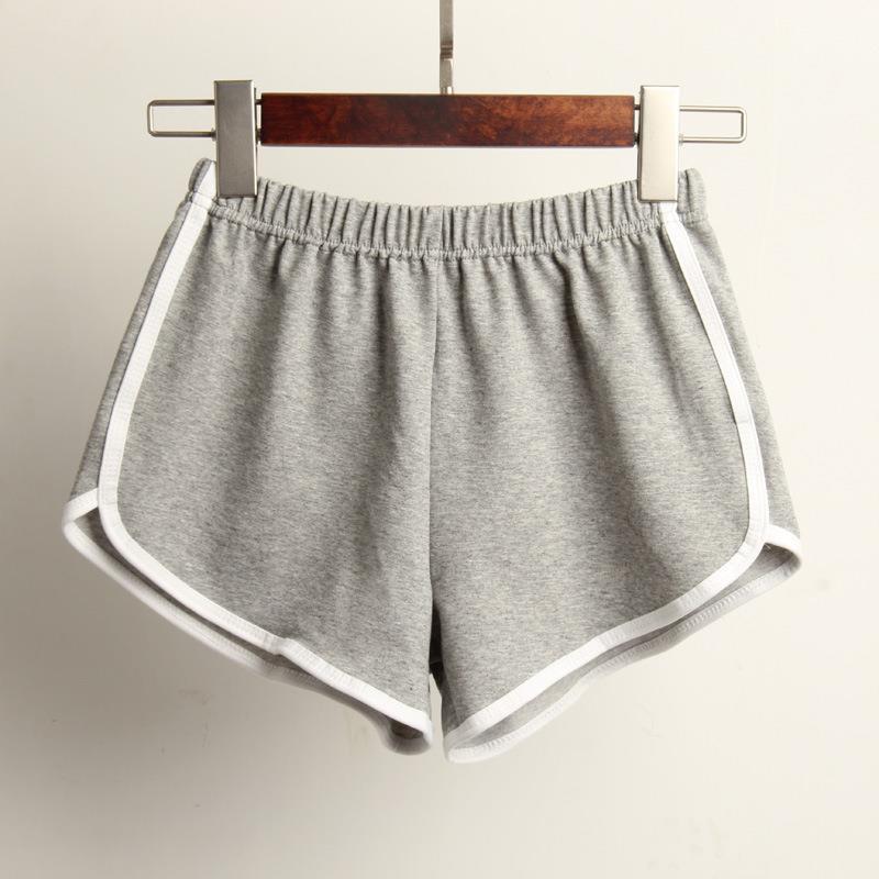 Damen Sportliche Shorts mit elastischem Bund und Kontraststreifen Echo Archiv