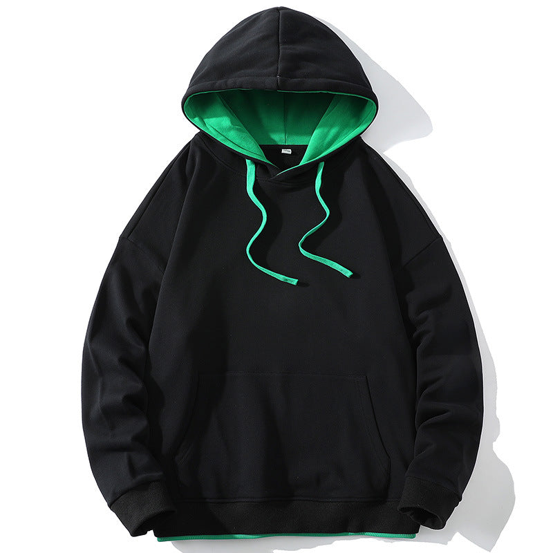 Unisex Oversize‑Kapuzensweatshirt mit Kontrastfutter, Kängurutasche & Tropfenärmeln Echoarchiv