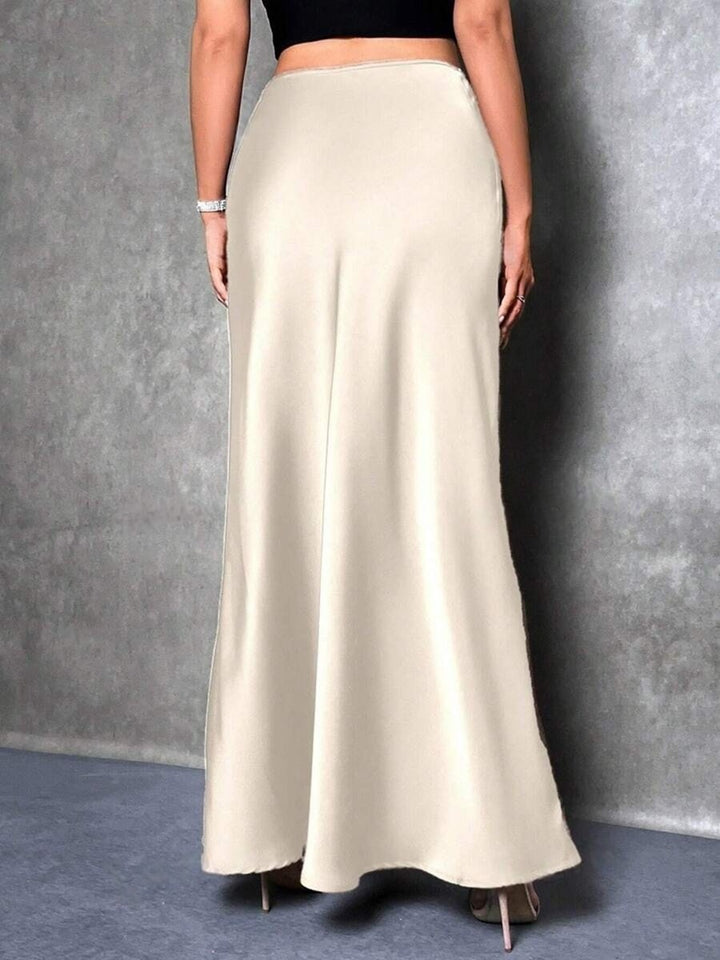 Damen Maxirock mit fließendem Schnitt und elegantem Fall Echo Archiv