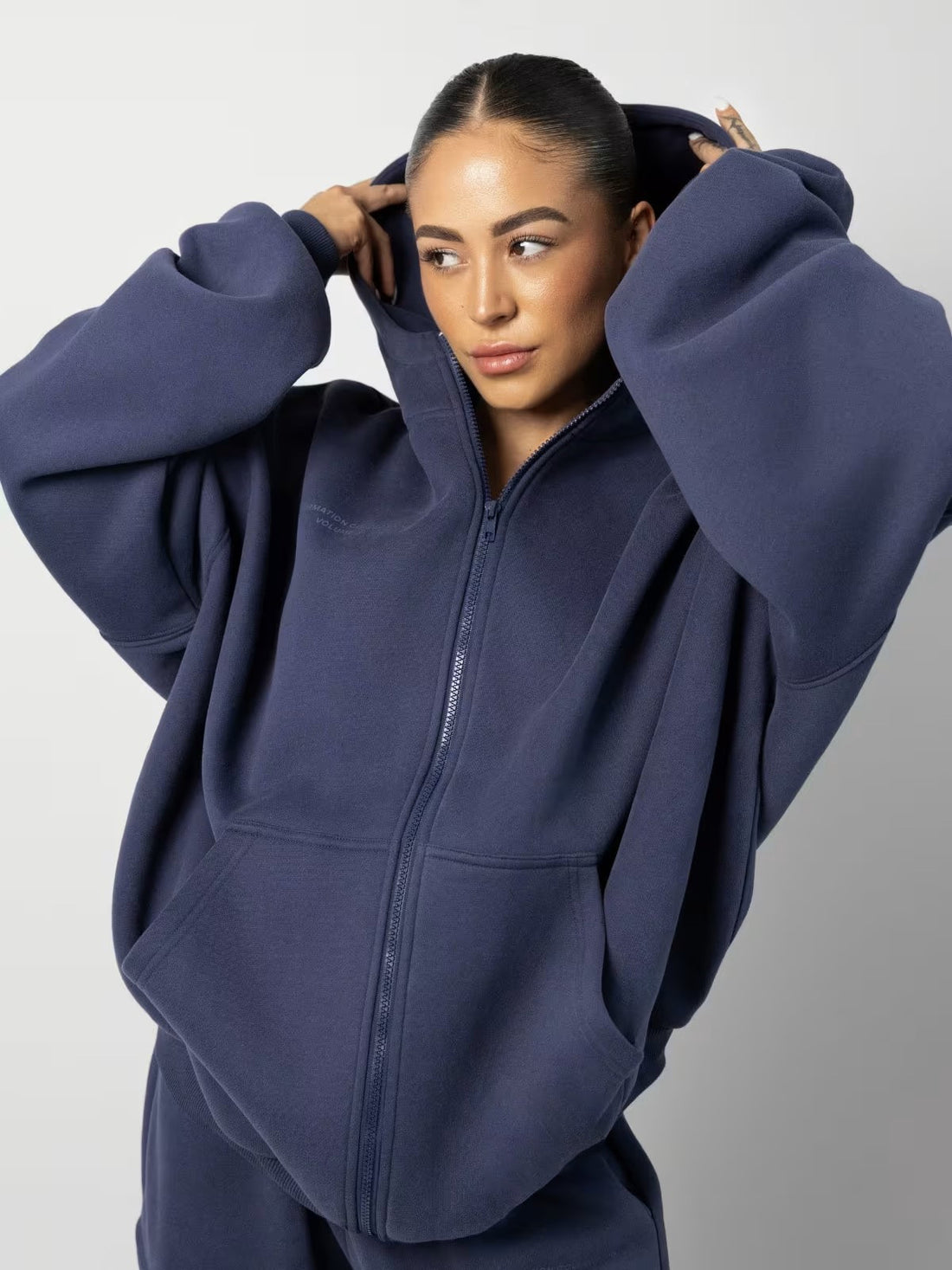 Damen Lässiges Kapuzenpullover und Jogginghose Set – Auréline