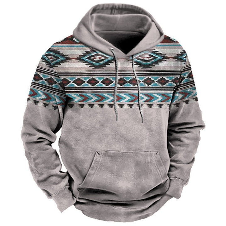 Herren Kapuzenpullover mit Western- und Cowboy-Design Echoarchiv