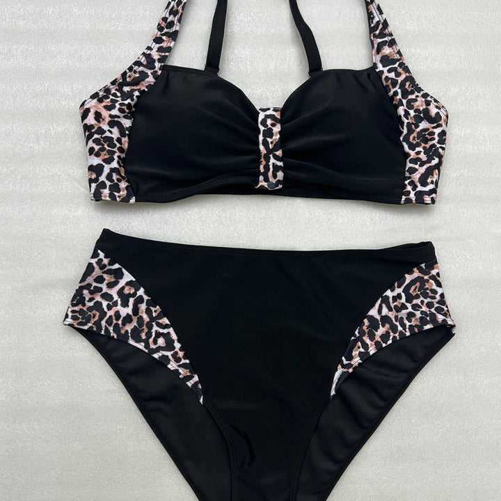 Damen Bikini-Set mit eleganten Rüschen und tierischem Design Echo Archiv