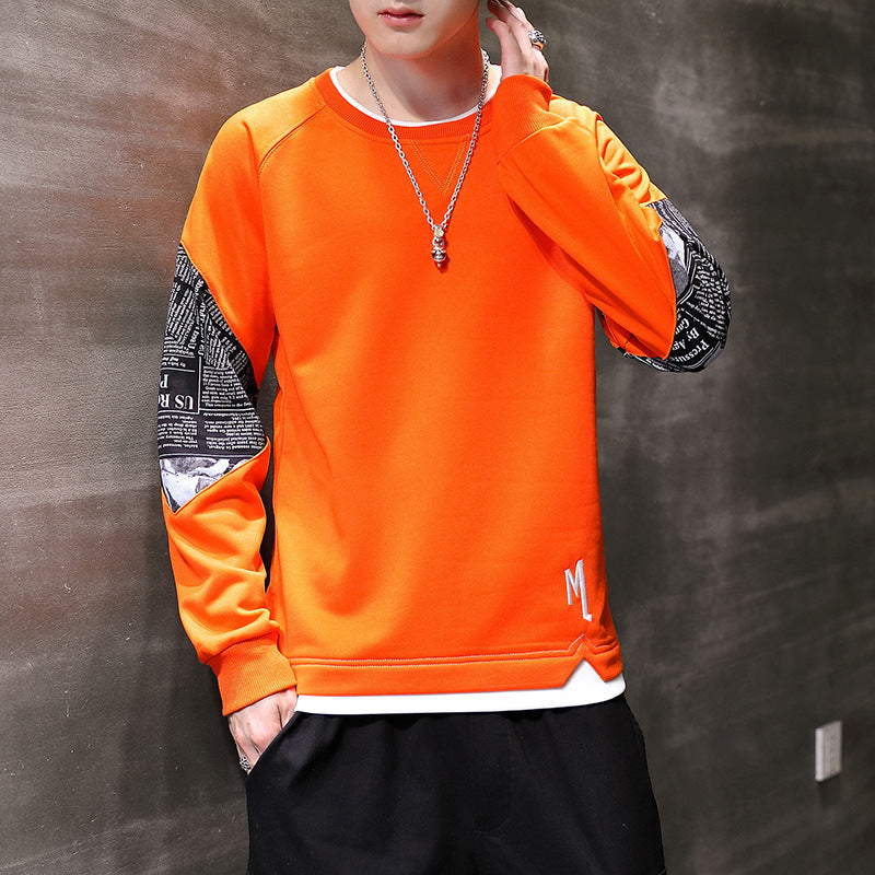 Herren modisches Sweatshirt mit einzigartigen Druckdetails Echoarchiv
