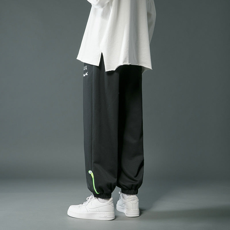 Herren Freizeithose mit Kordelzug und modischem Design Echoarchiv