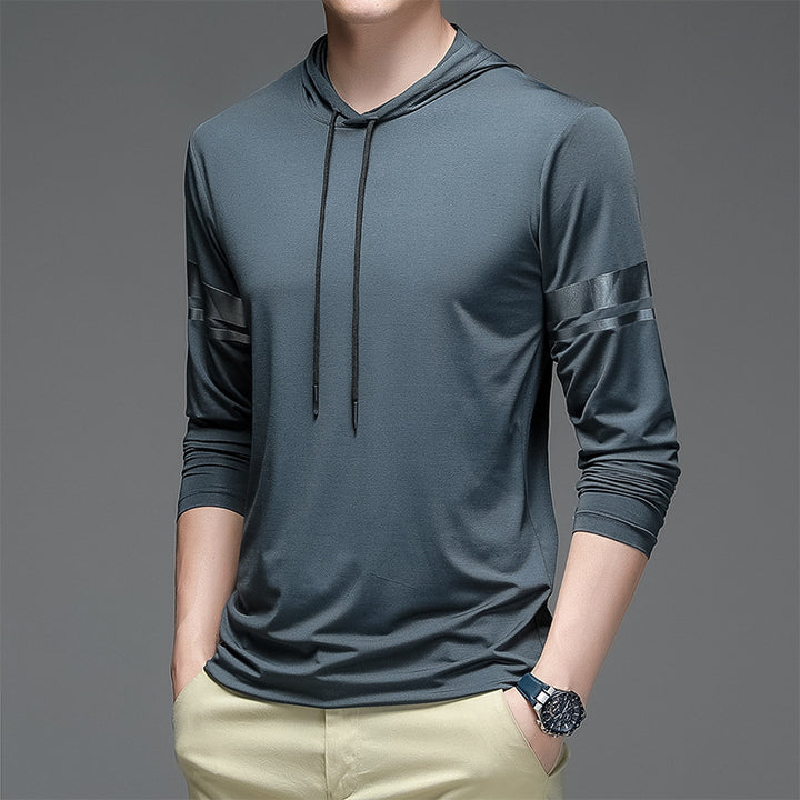 Herren Sportliches Hoodie-Shirt mit atmungsaktiver Funktion Echoarchiv