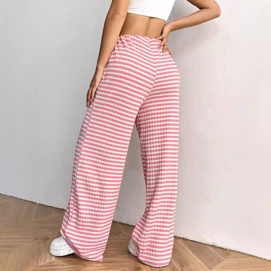 Damen Bequeme Weite Freizeit-Hose Echo Archiv