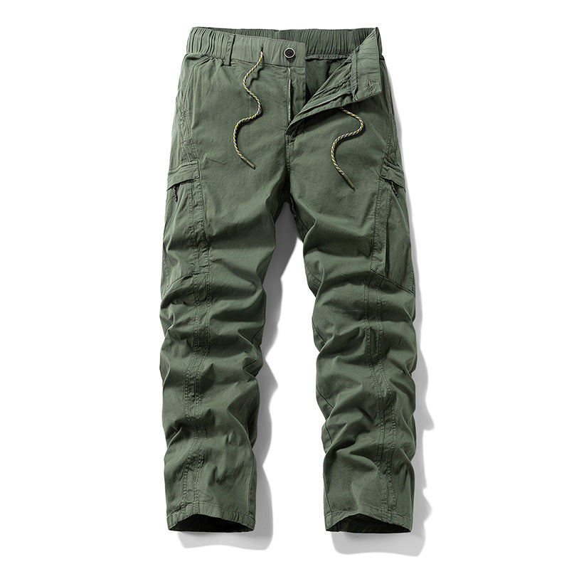 Herren Stretch-Utility-Cargohose mit elastischem Bund und Mehrfachtaschen Echo Archiv