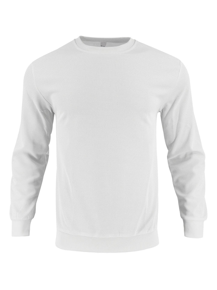 Herren hochwertiger Langarmpullover Echoarchiv