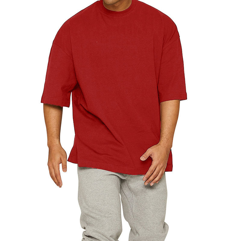 Herren Oversize T-Shirt mit atmungsaktiver Baumwolle Echoarchiv