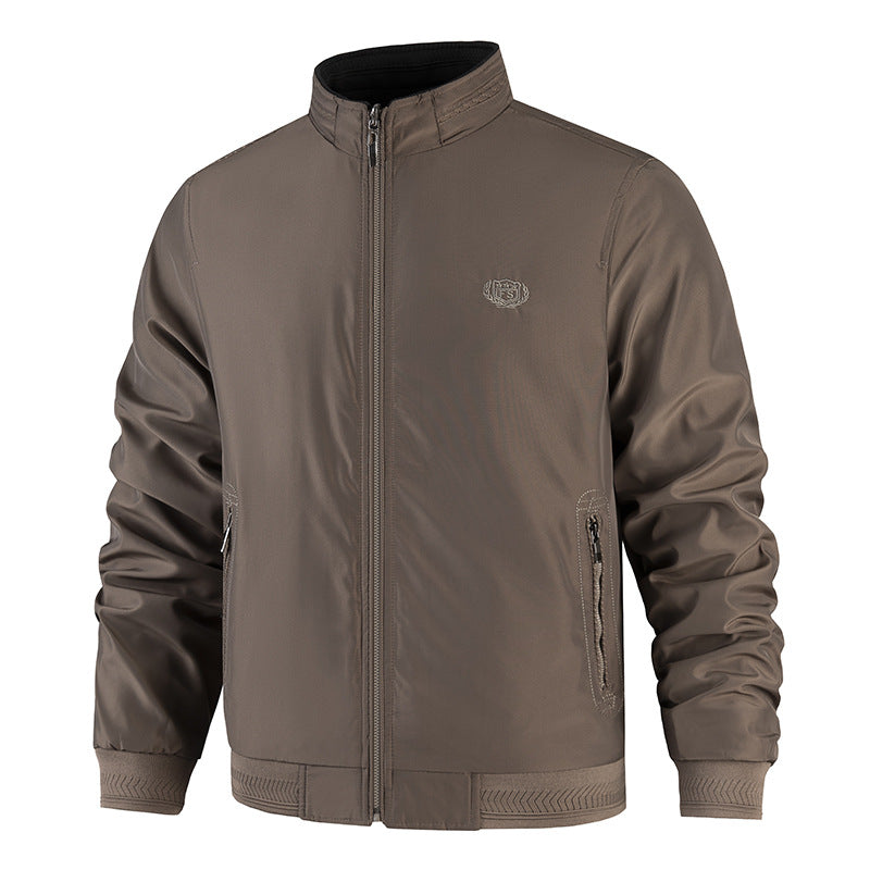 Herren Modische Übergangsjacke mit hohem Kragen und praktischen Seitentaschen Echo Archiv