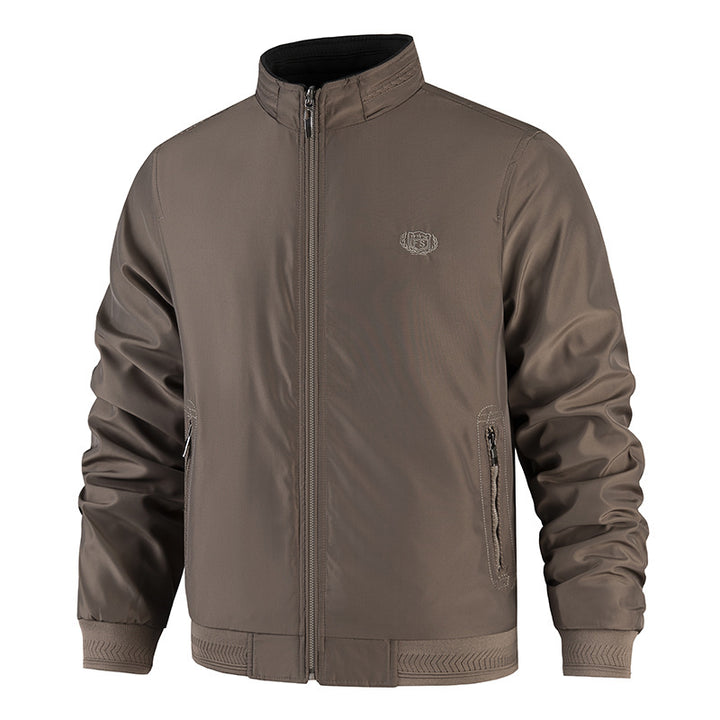 Herren Modische Übergangsjacke mit hohem Kragen und praktischen Seitentaschen Echo Archiv