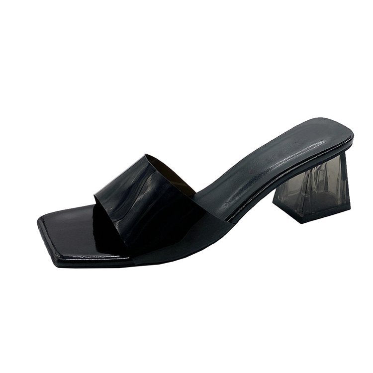 Damen Slingback Absatzschuhe mit Echoarchivrnem Design und elegantem Glanz Echoarchiv