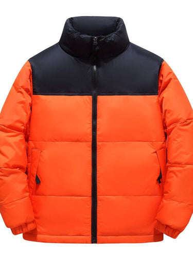 Herren modische und funktionale Steppjacke mit hohem Kragen Echoarchiv
