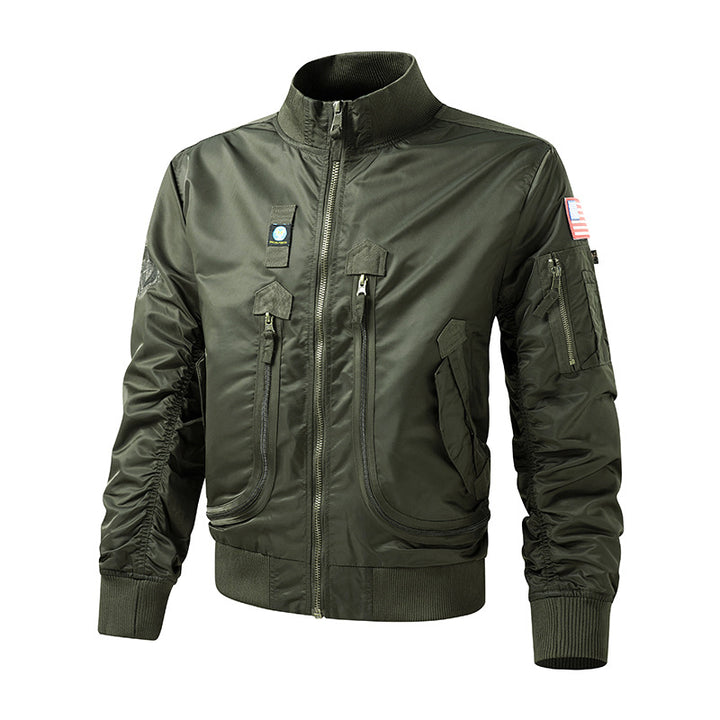 Herren Winddichte und Warme Outdoor-Jacke Echo Archiv