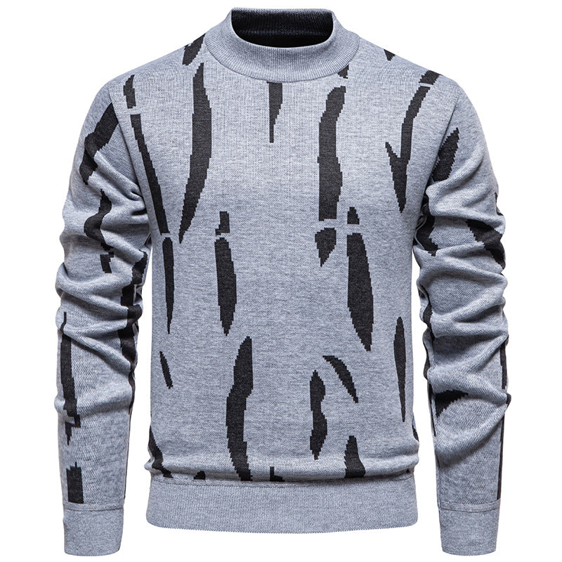 Herren modischer Sweatpullover mit einzigartigem grafischem Muster Echoarchiv