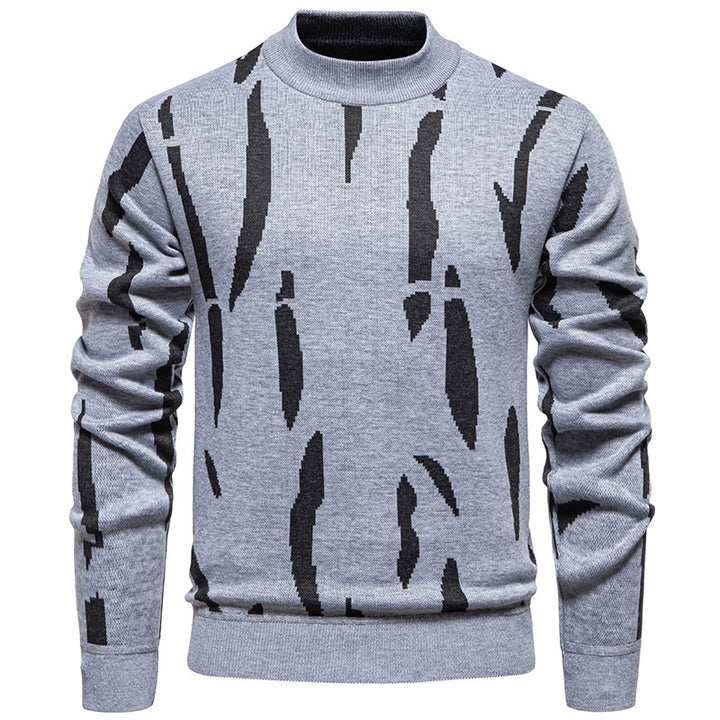 Herren modischer Sweatpullover mit einzigartigem grafischem Muster Echoarchiv