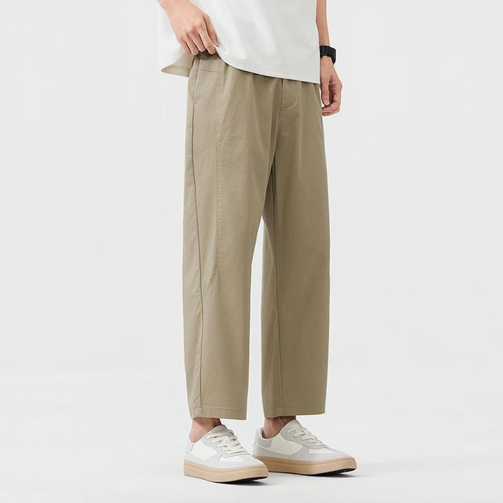 Herren Legere Relaxed Fit Stoffhose Echo Archiv