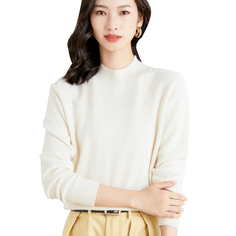Damen Kurzrollkragen Feinstrickpullover mit leichtem Mohair-Effekt Echoarchiv
