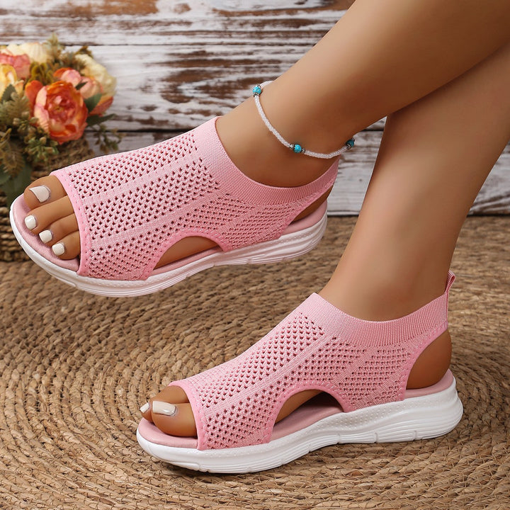 Damen atmungsaktive Badeschuhe mit rutschfester Sohle und elastischem Knöchelansatz Echoarchiv
